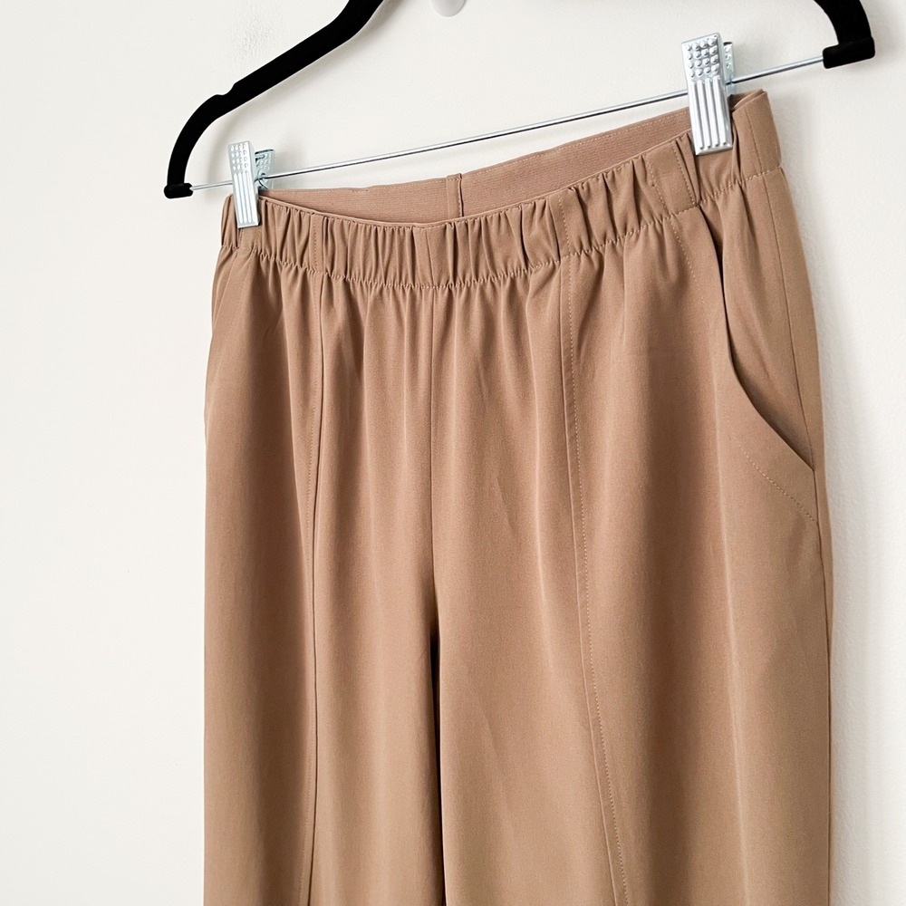 Varley Everly Lightweight Tapered Soft Stretch Woven Pants Womens XS Tan - Picture 4 of 13